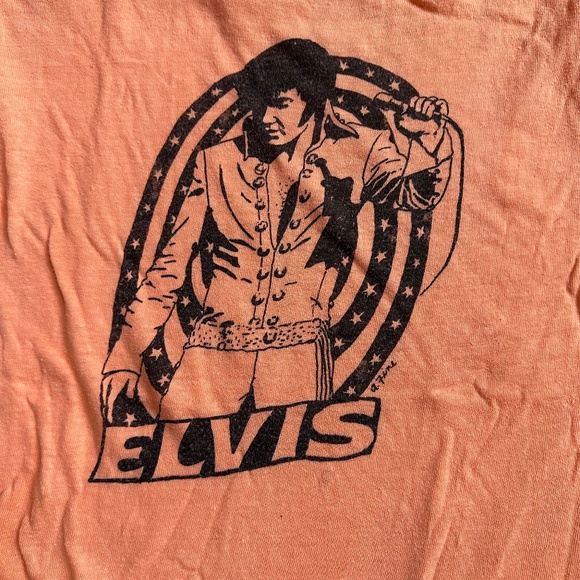 RARE Vintage Original Elvis Concert Tour 60s 70s Single Stitch Short Sleeve Tee - Picture 5 of 7
